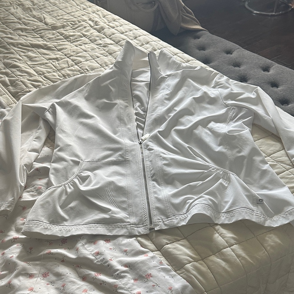 Women's Classic White Utility Jacket